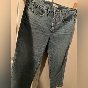 Madewell Perfect Vintage Straight Jean 16W